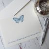 Correspondence Cards with a Butterfly design