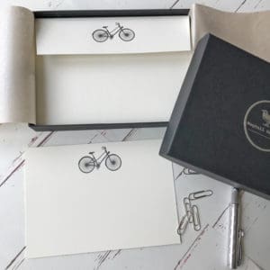 Bicycle notecard